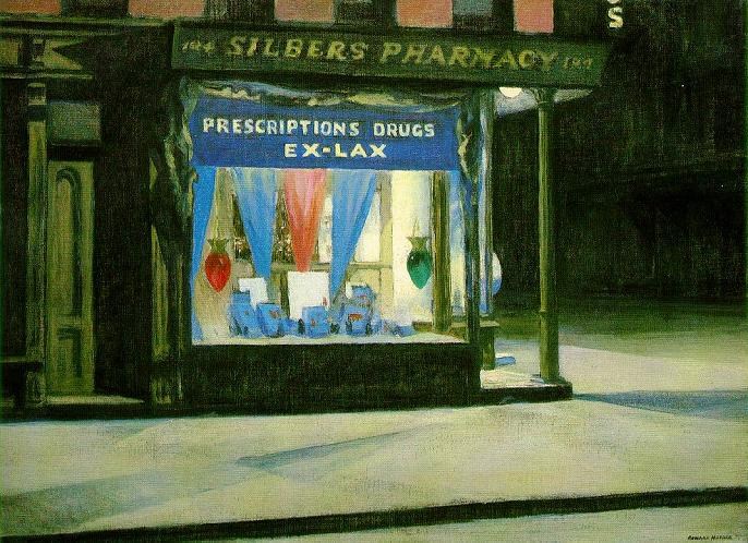 Edward Hopper Drug Store